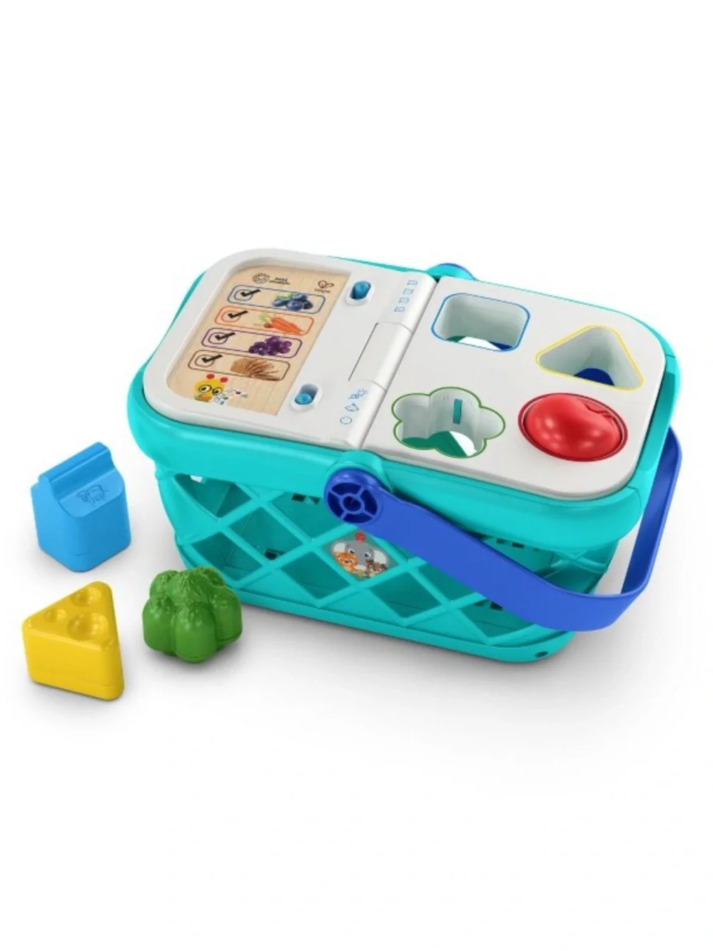 Baby Einstein + Hape Magic Touch Shopping Basket & Shape Sorter Toy